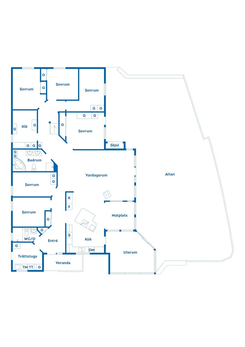Villa, Skogshyddevägen 2, Tosterön, Strängnäs