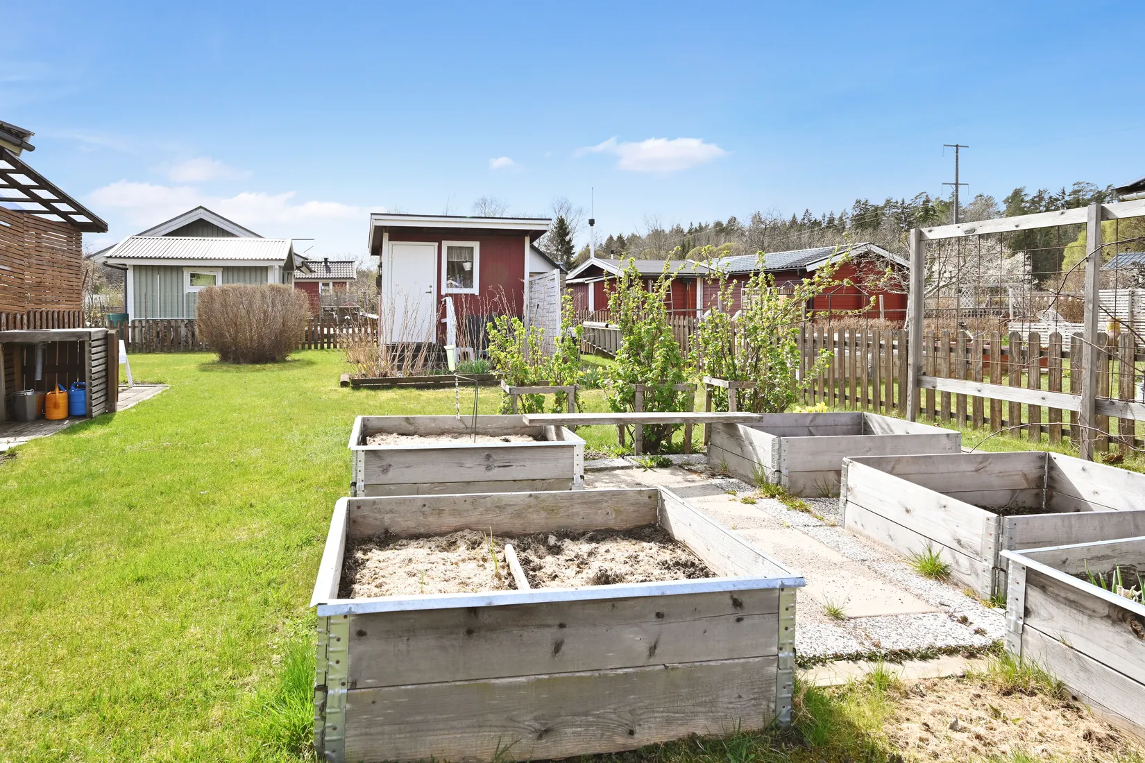 Fritidshus, Vaxmyra kolonistuga nr 63, Vaxmyra koloniträdgårdsförening, Upplands Väsby