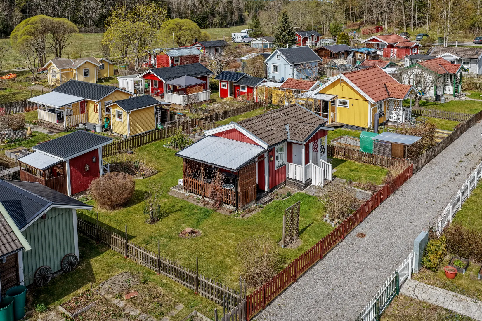 Fritidshus, Vaxmyra kolonistuga nr 63, Vaxmyra koloniträdgårdsförening, Upplands Väsby