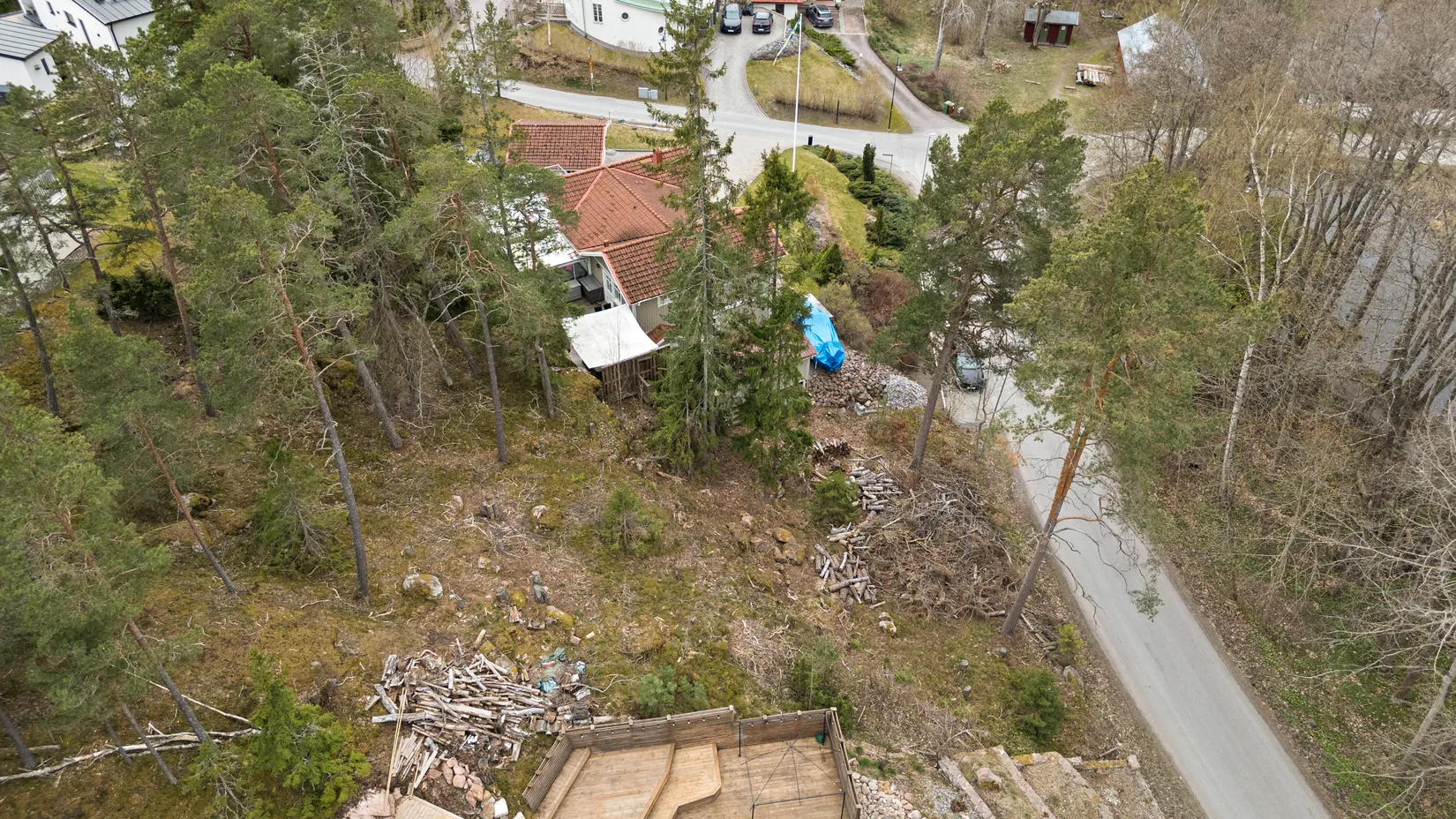 Tomt, Landsnoravägen 92, Landsnora, Sollentuna