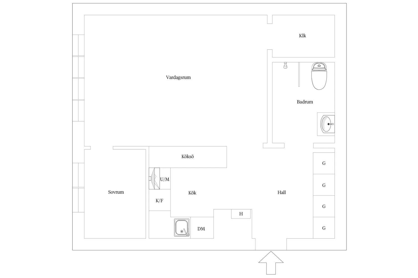 Bostadsrätt, Alströmergatan 32U, Kungsholmen, Stockholm