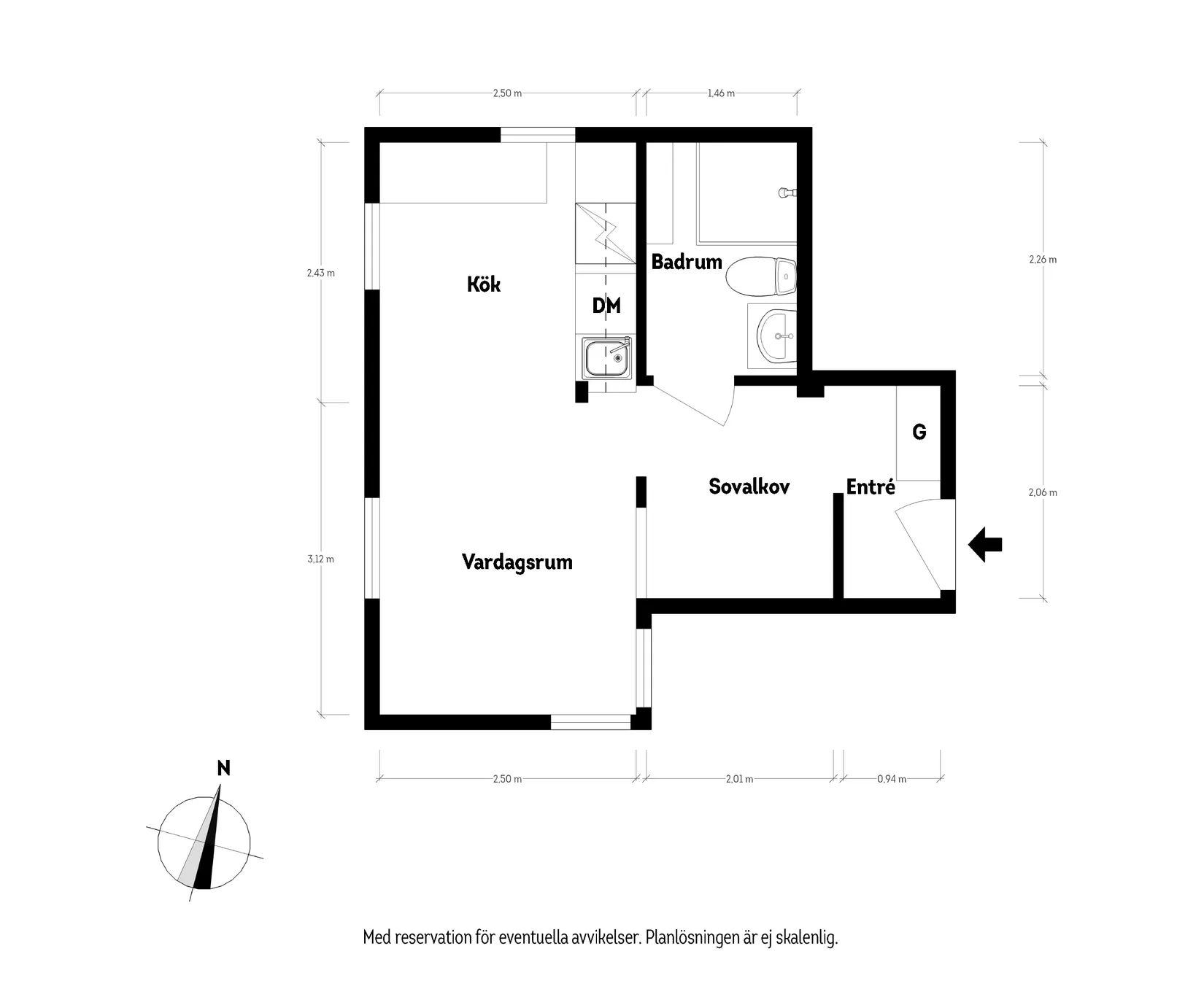 Bostadsrätt, Vädursgatan 1, Gårda, Göteborg