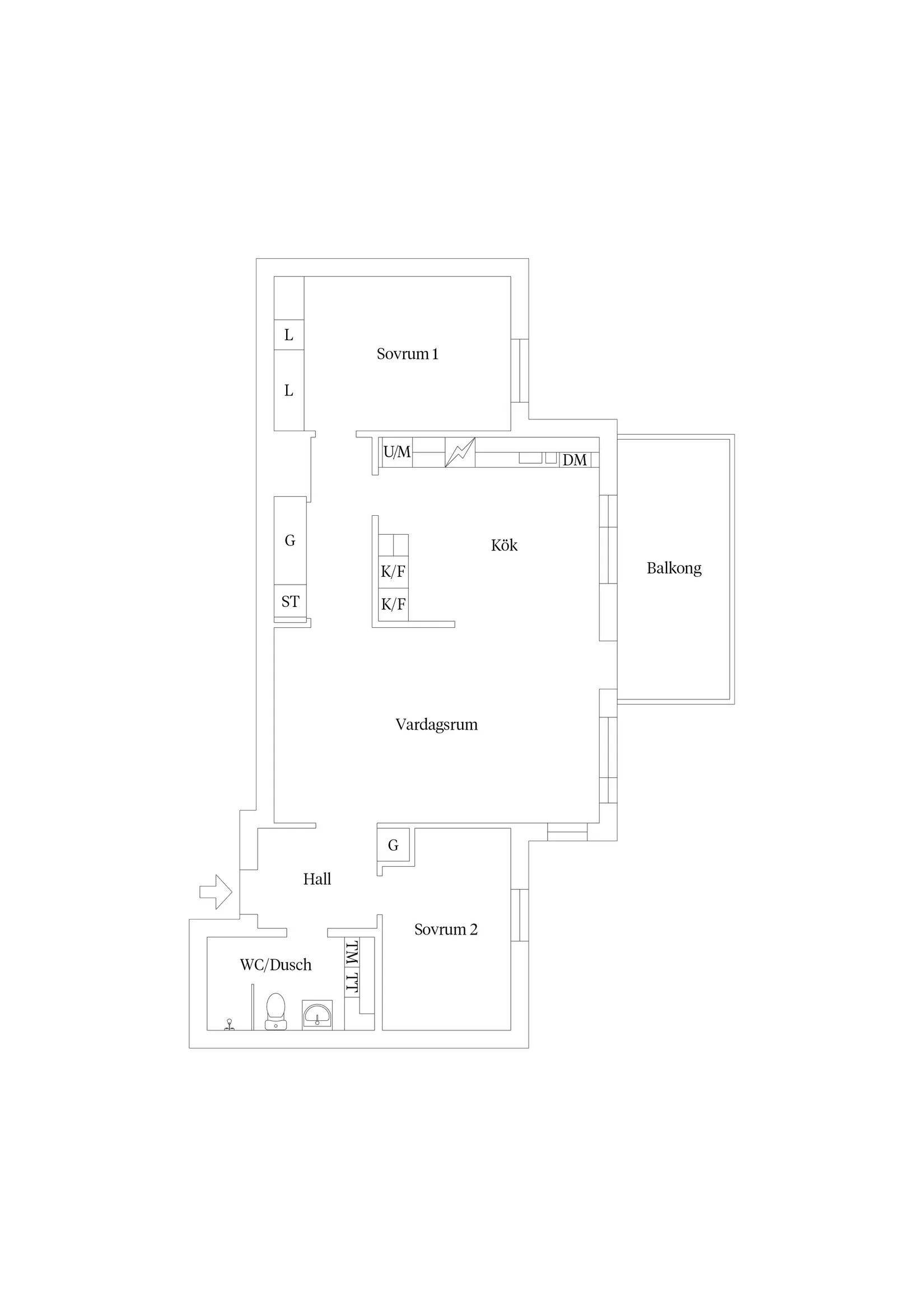 Bostadsrätt, Brandmannagatan 7A, Tannefors, Linköping