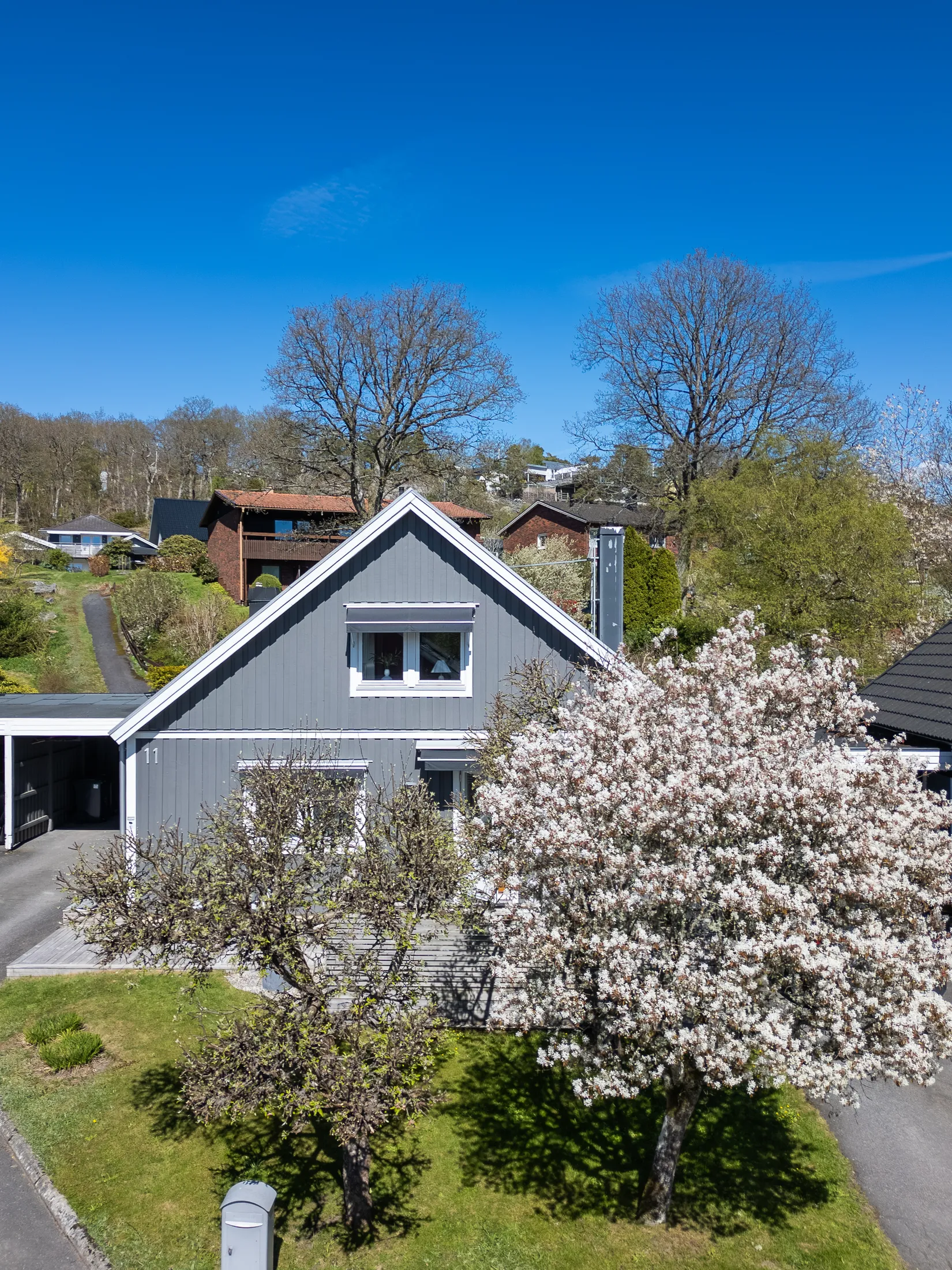 Villa, Radhus, Åkerövägen 11, Pixbo, Härryda