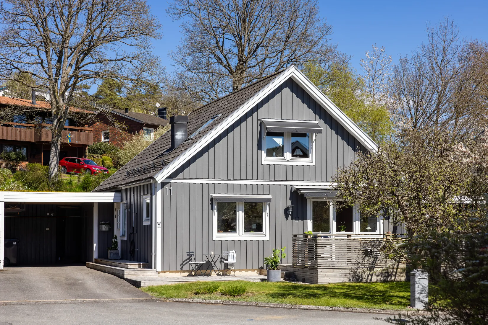 Villa, Radhus, Åkerövägen 11, Pixbo, Härryda