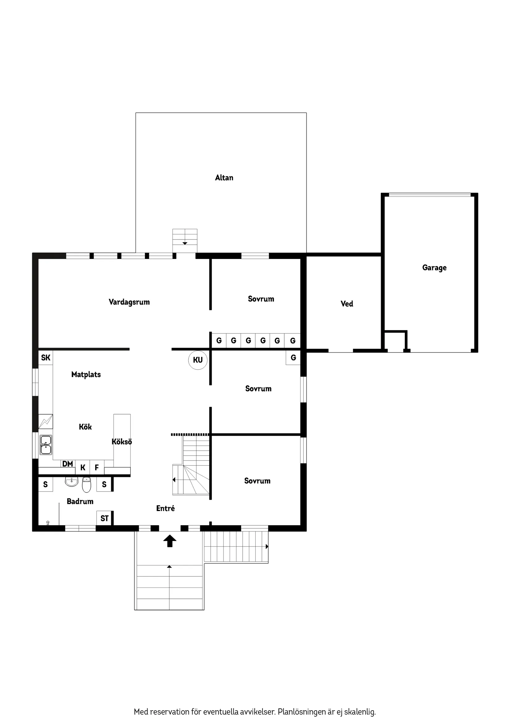 Villa, Vildrosvägen 9, Norrahammar, Jönköping