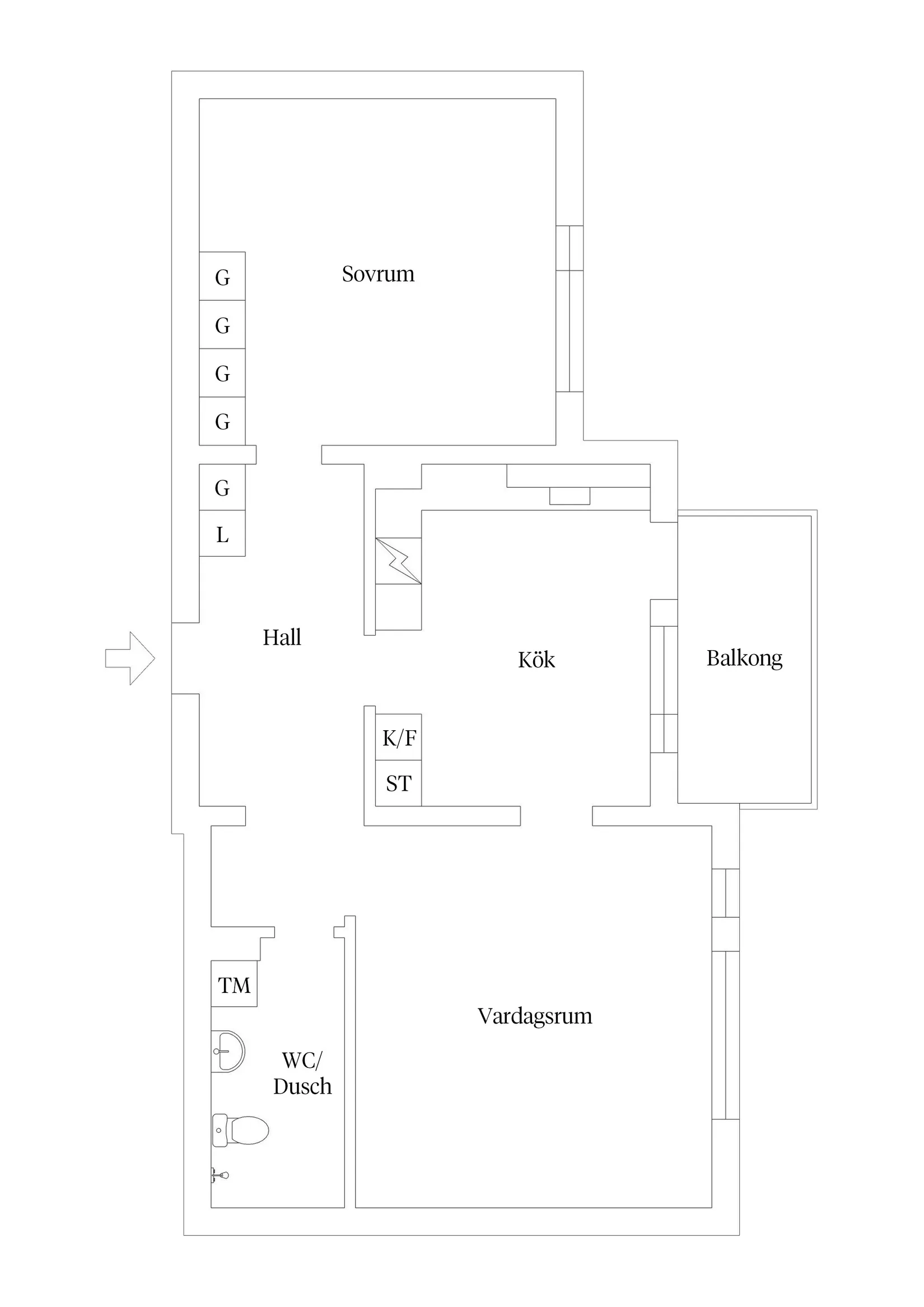 Bostadsrätt, Westmansgatan 78, Valla, Linköping