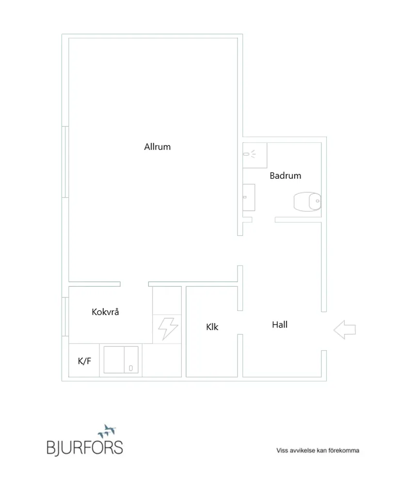 Bostadsrätt, Norrhammargatan 7A, Skellefteå