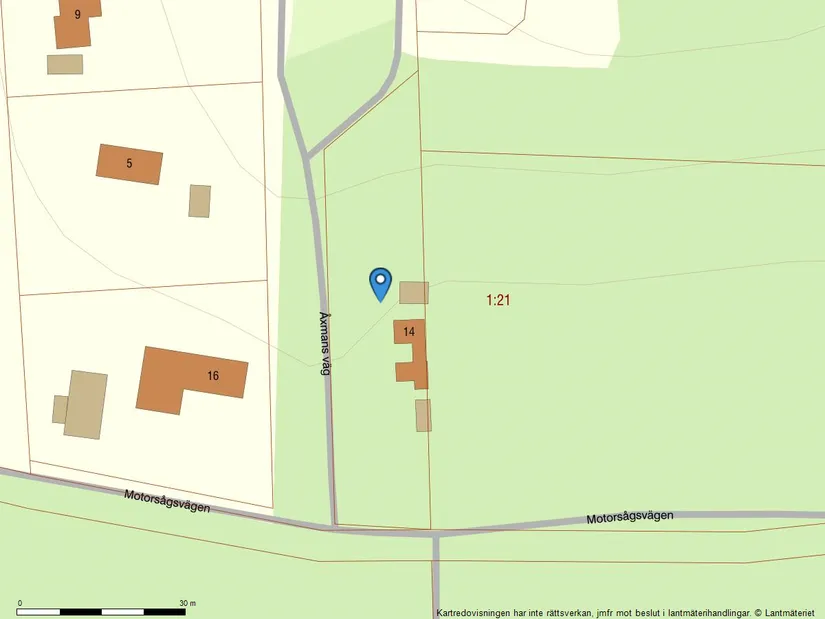Villa, Motorsågsvägen 14, Väst, Sjöbo