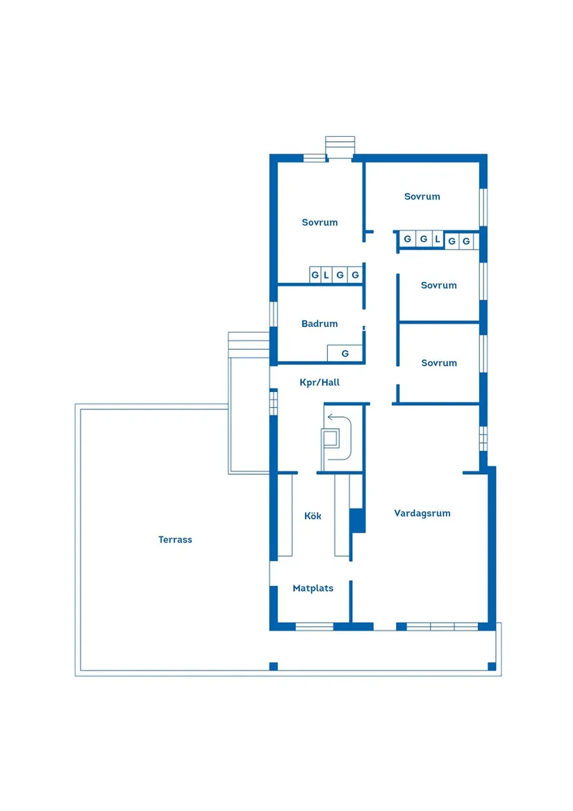 Villa, Brogårdsvägen 10, Ullervad, Mariestad