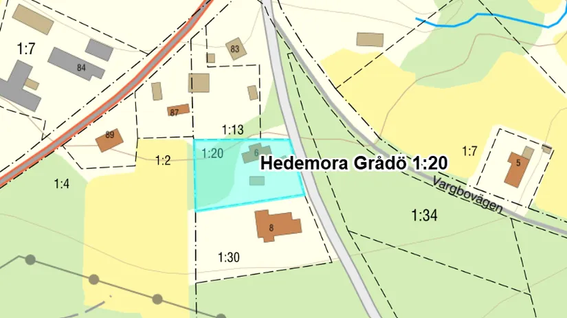 Fritidshus, Vargbobacken 6, Grådö , Hedemora