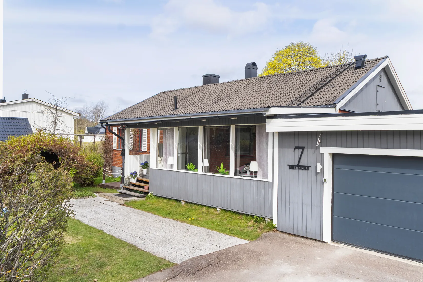 Villa, Knektbacken 7, Sundsbruk, Sundsvall