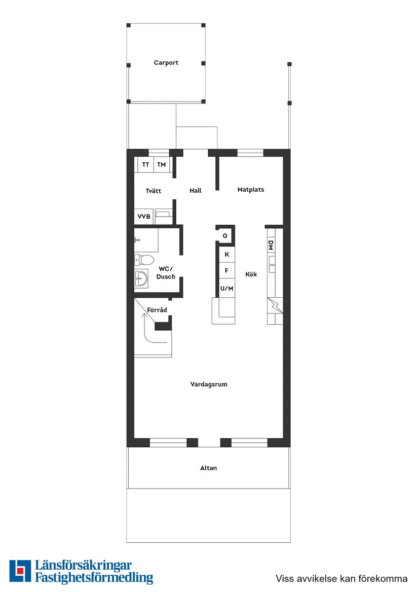 Bostadsrätt, Radhus, Snösparvvägen 29, Sånghusvallen, Krokom