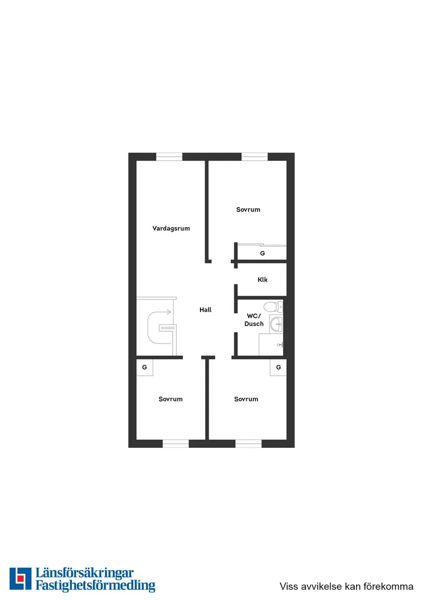 Bostadsrätt, Radhus, Snösparvvägen 29, Sånghusvallen, Krokom