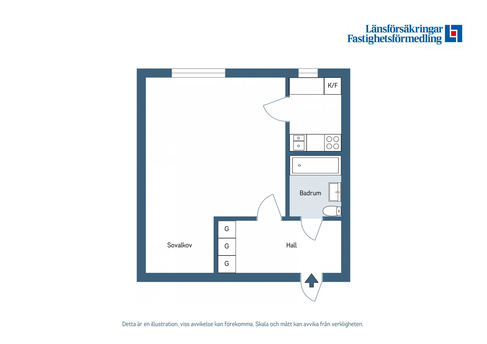 Bostadsrätt, Vitalisvägen 2E, Strängnäs Centrum, Strängnäs