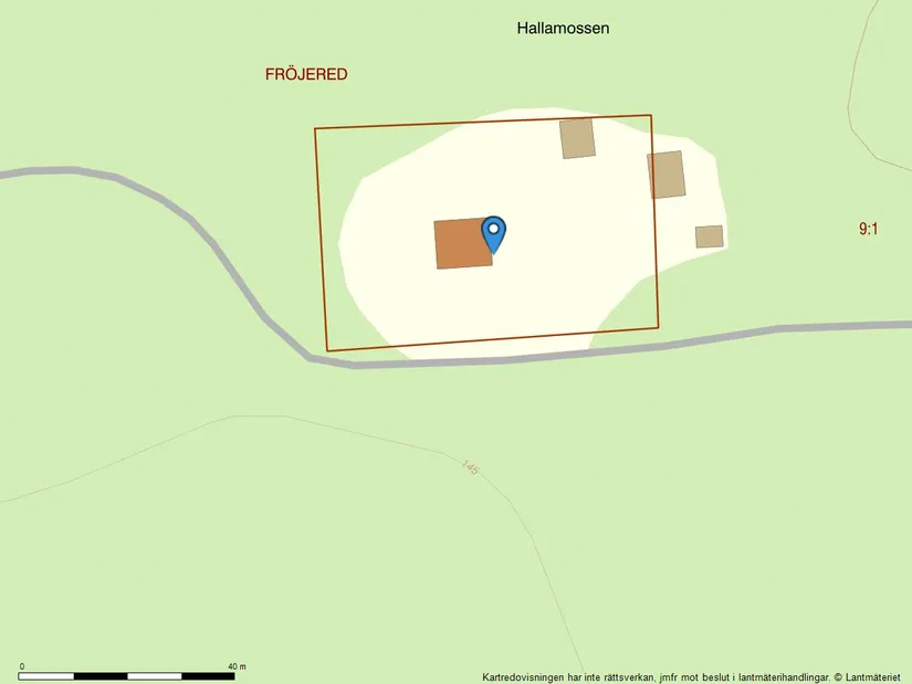 Fritidshus, Fröjered Hallamossen  , Tidaholm