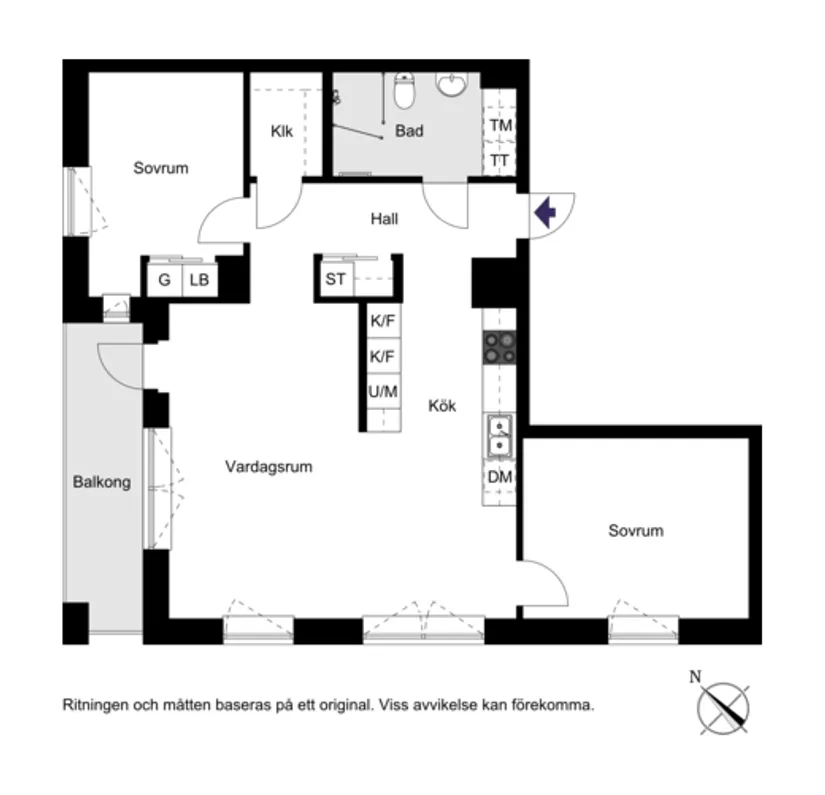 Bostadsrätt, Älvsjövägen 44, vån 1, Älvsjö, Stockholm