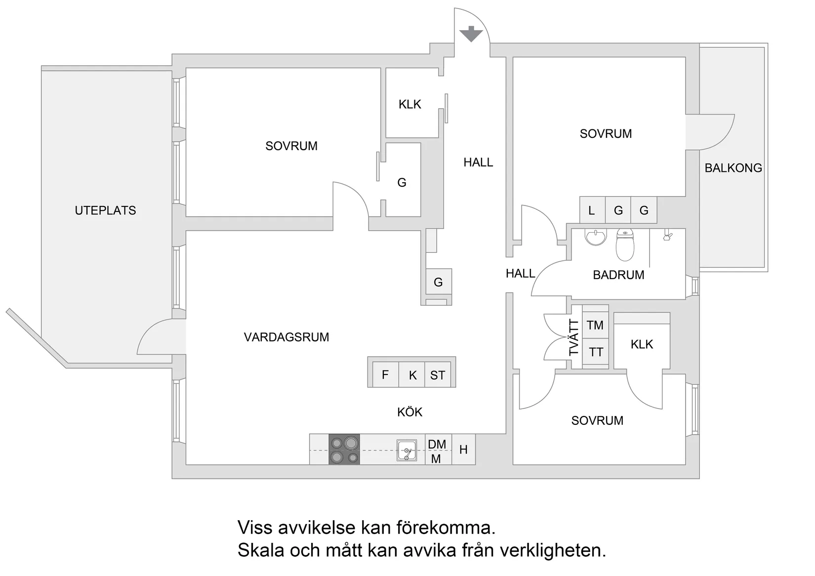 Bostadsrätt, Stockholmsvägen 164F, Täby Centrum, Täby