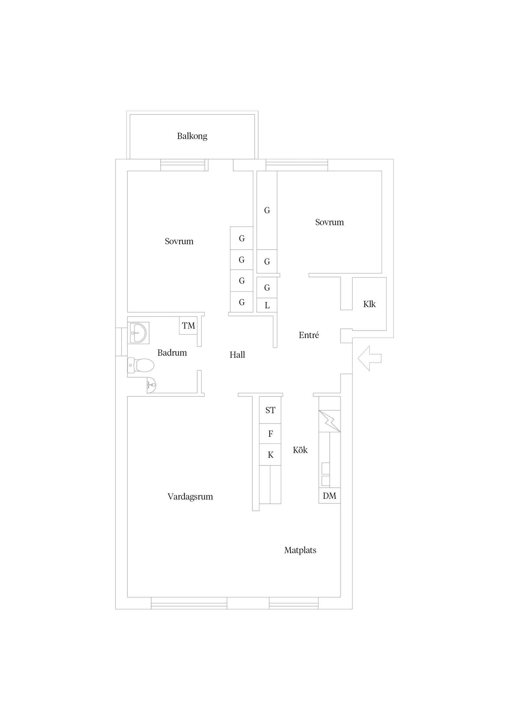 Bostadsrätt, Sköldungagatan 27, Svartbäcken, Uppsala