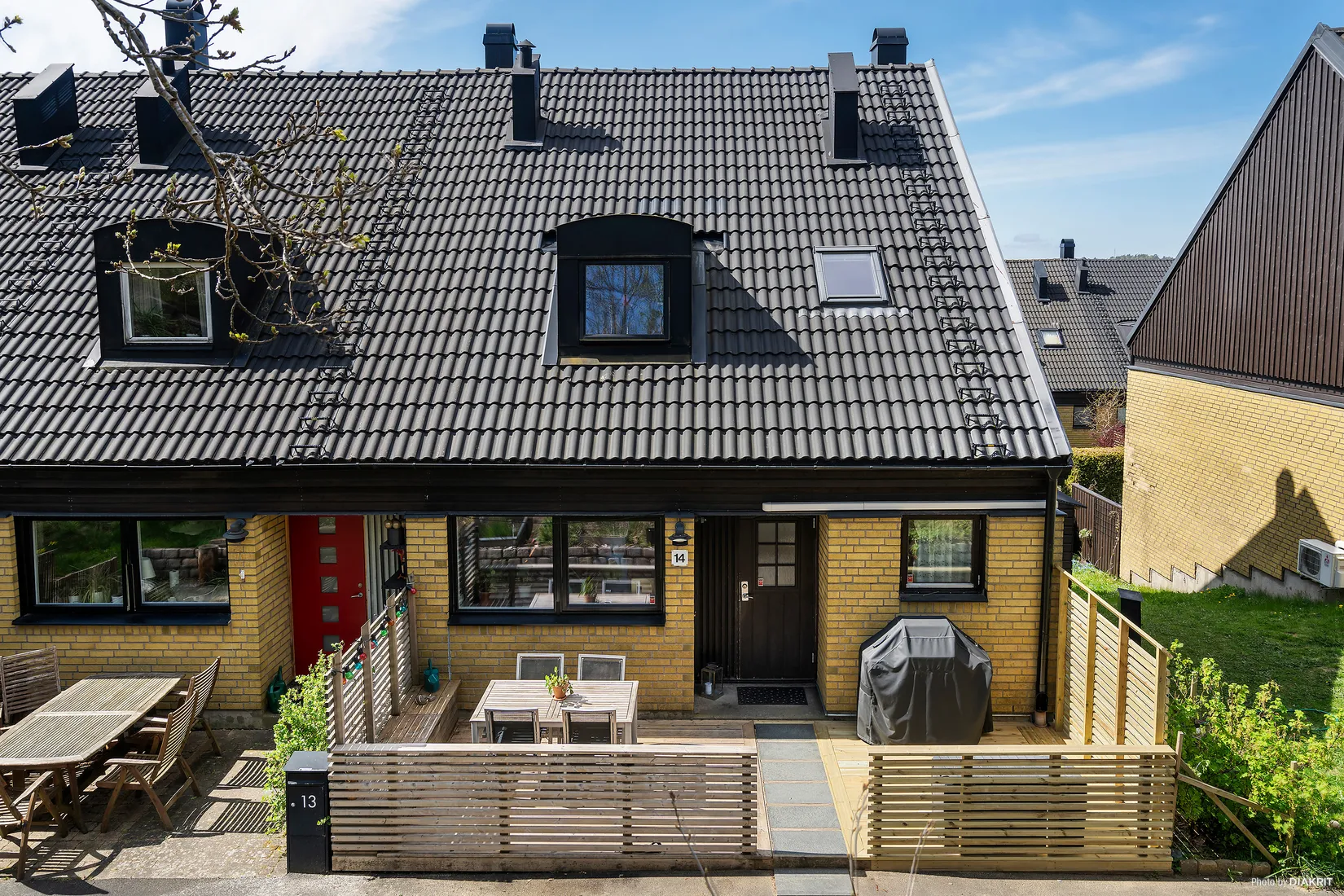 Radhus, Fykelyckan 14, Södra Sävedalen, Partille
