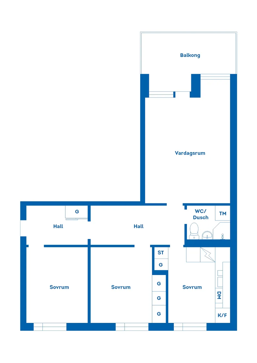 Bostadsrätt, Viljansvägen 24C, Arvidstorp, Falkenberg