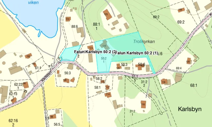 Villa, Karlsbyn 119, Karlsbyheden, Falun
