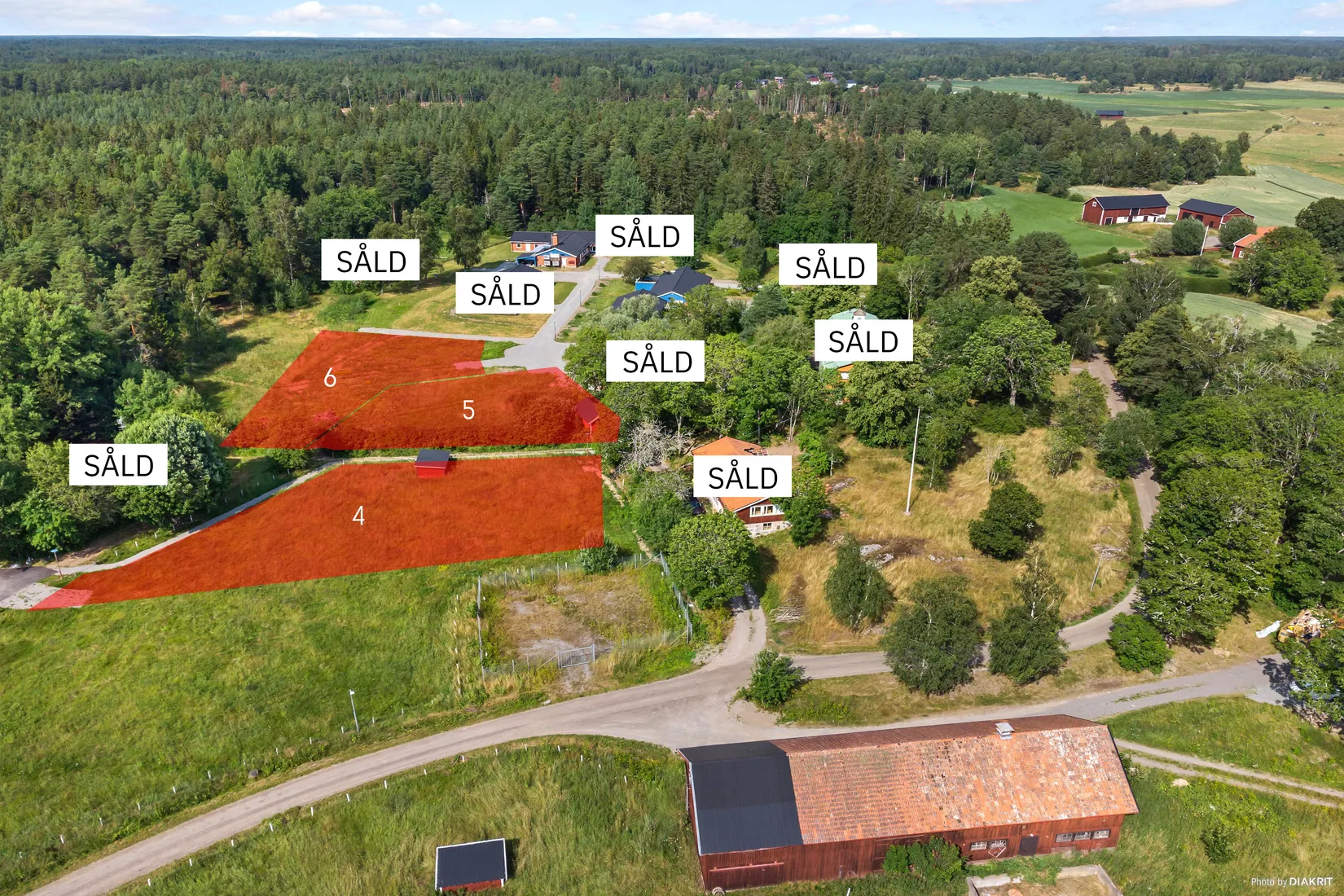 Tomt, Morängen 36, Almunge, Uppsala