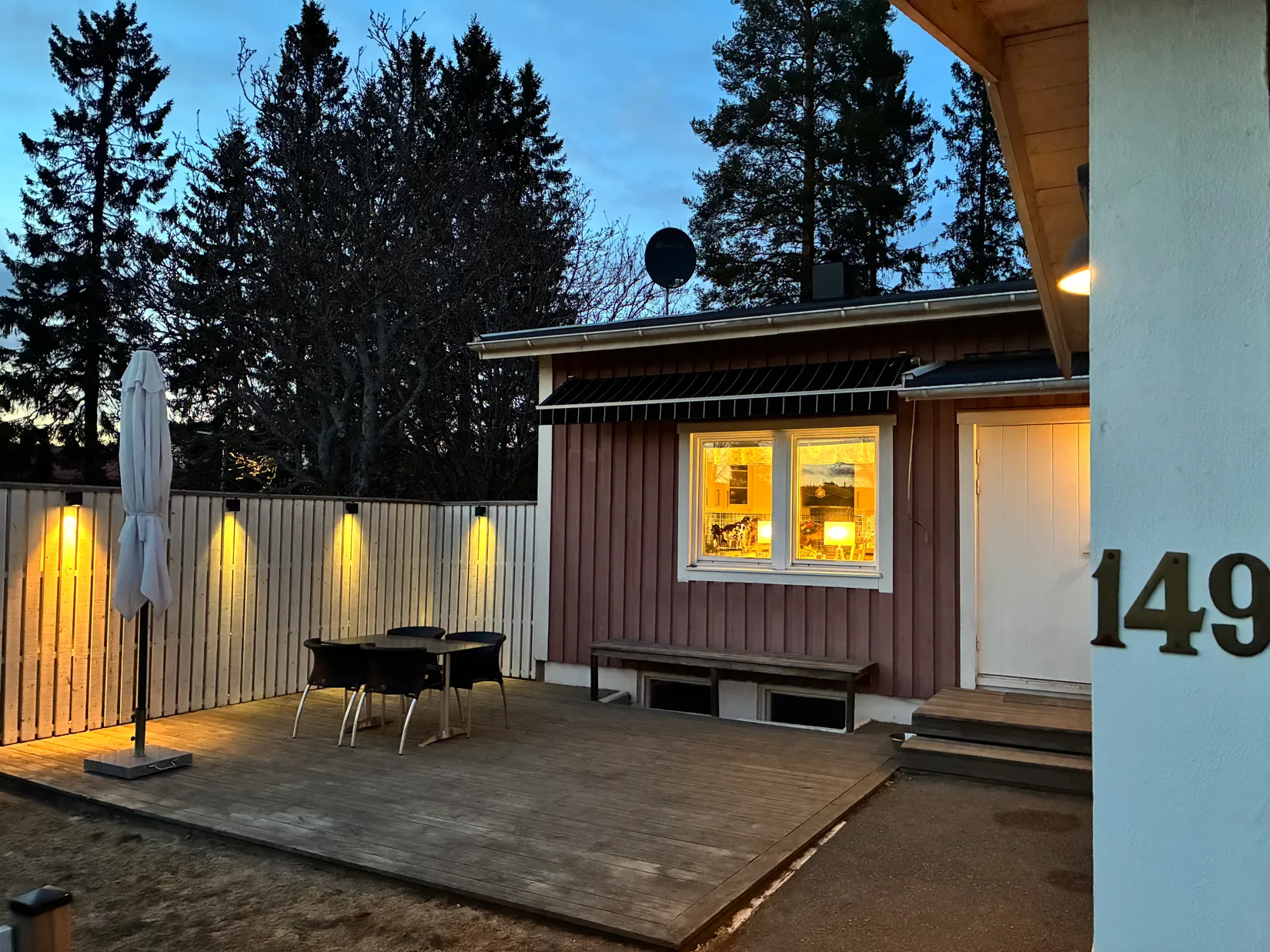 Villa, Radhus, Glassgränd 149, Västra Ersboda, Umeå
