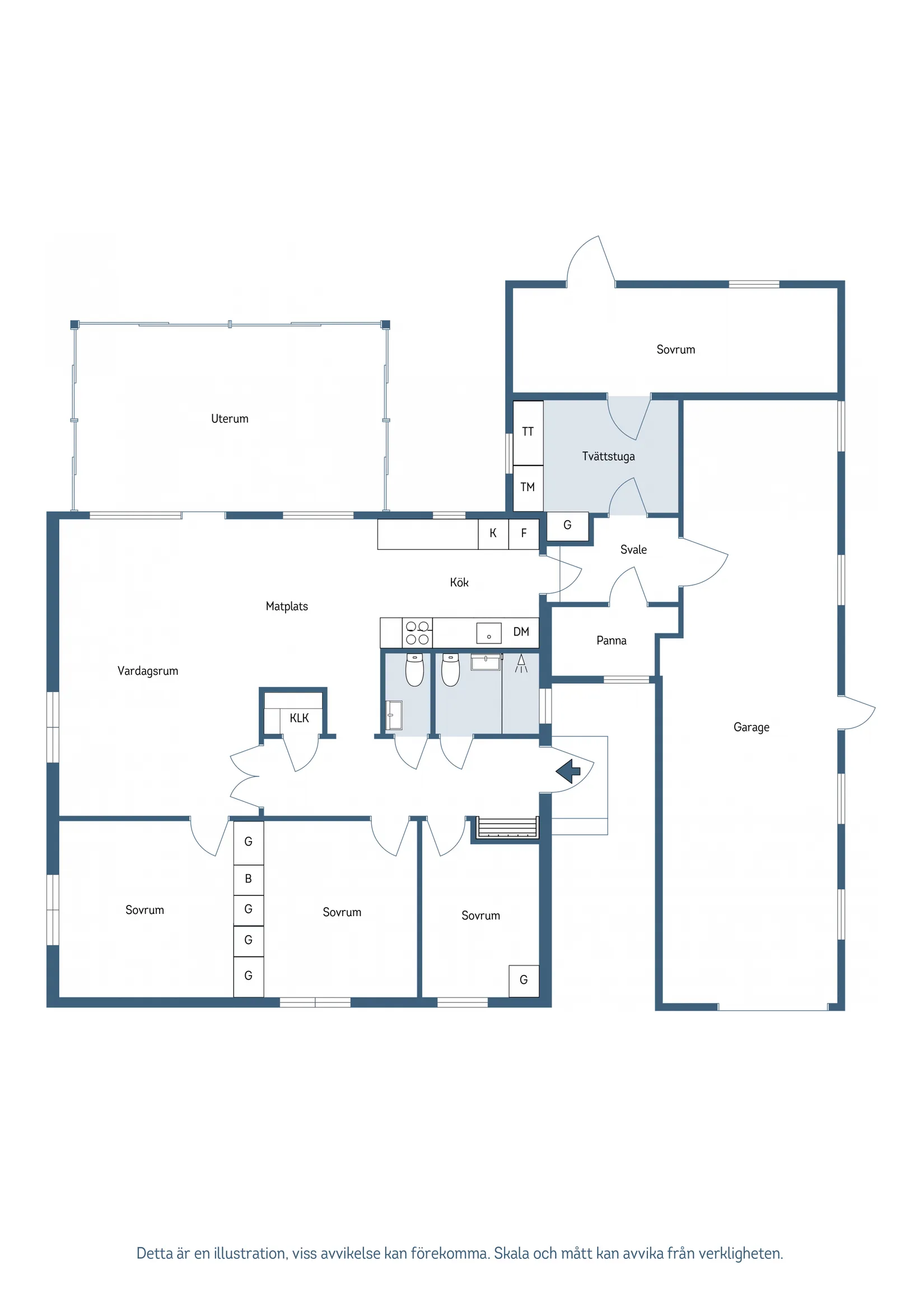 Villa, Gullvivevägen 11, Skultorp, Skövde