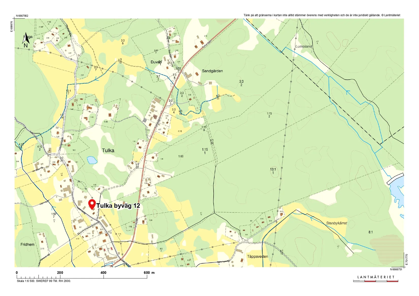 Gård/Skog, Tulka byväg 10 och 12, Tulka, Norrtälje