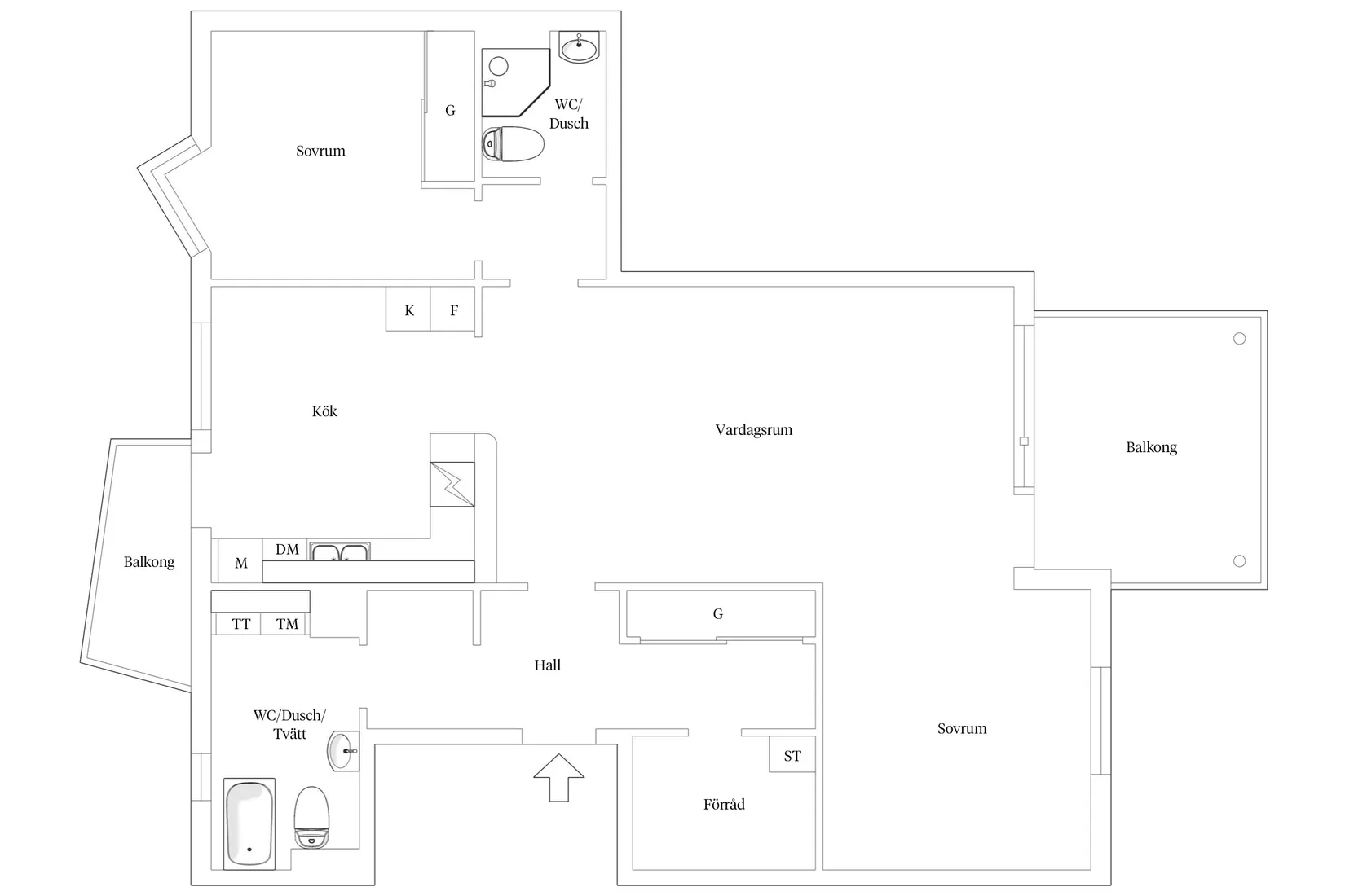 Bostadsrätt, Aroniavägen 2E, Kungsbacka - Tölö  Ängar, Kungsbacka