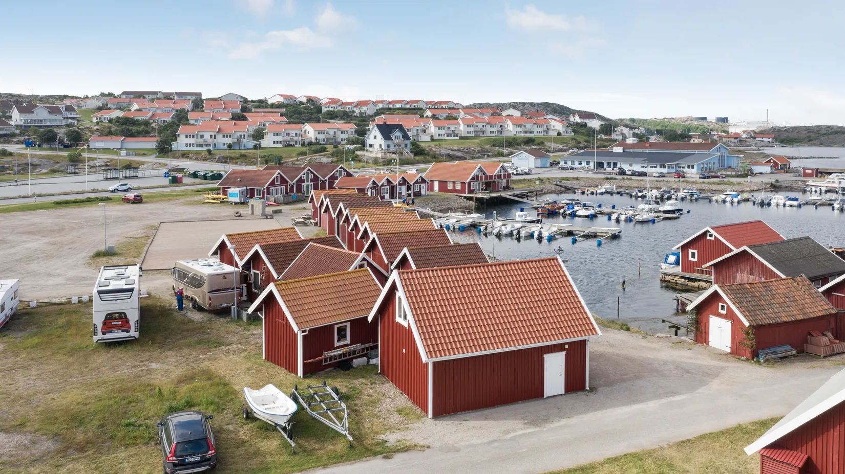 Villa, Sjöbod på Väjerns hamnplan, Väjern, Sotenäs