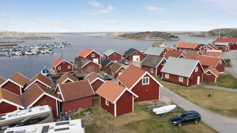Villa, Sjöbod på Väjerns hamnplan, Väjern, Sotenäs