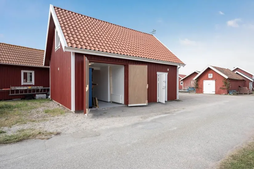 Villa, Sjöbod på Väjerns hamnplan, Väjern, Sotenäs