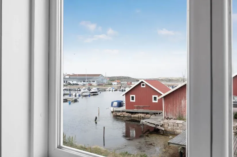 Villa, Sjöbod på Väjerns hamnplan, Väjern, Sotenäs