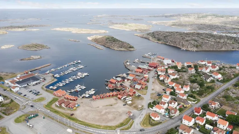 Villa, Sjöbod på Väjerns hamnplan, Väjern, Sotenäs