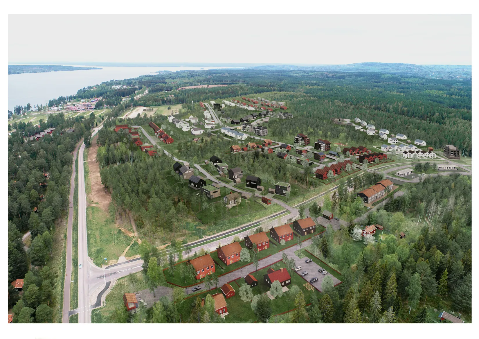 Tomt, Dräktvägen (tomt 48), Leksand