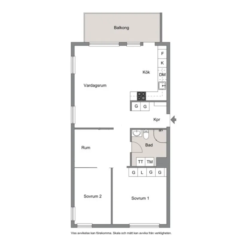 Bostadsrätt, Banmästargatan 8, Ulriksdal, Solna