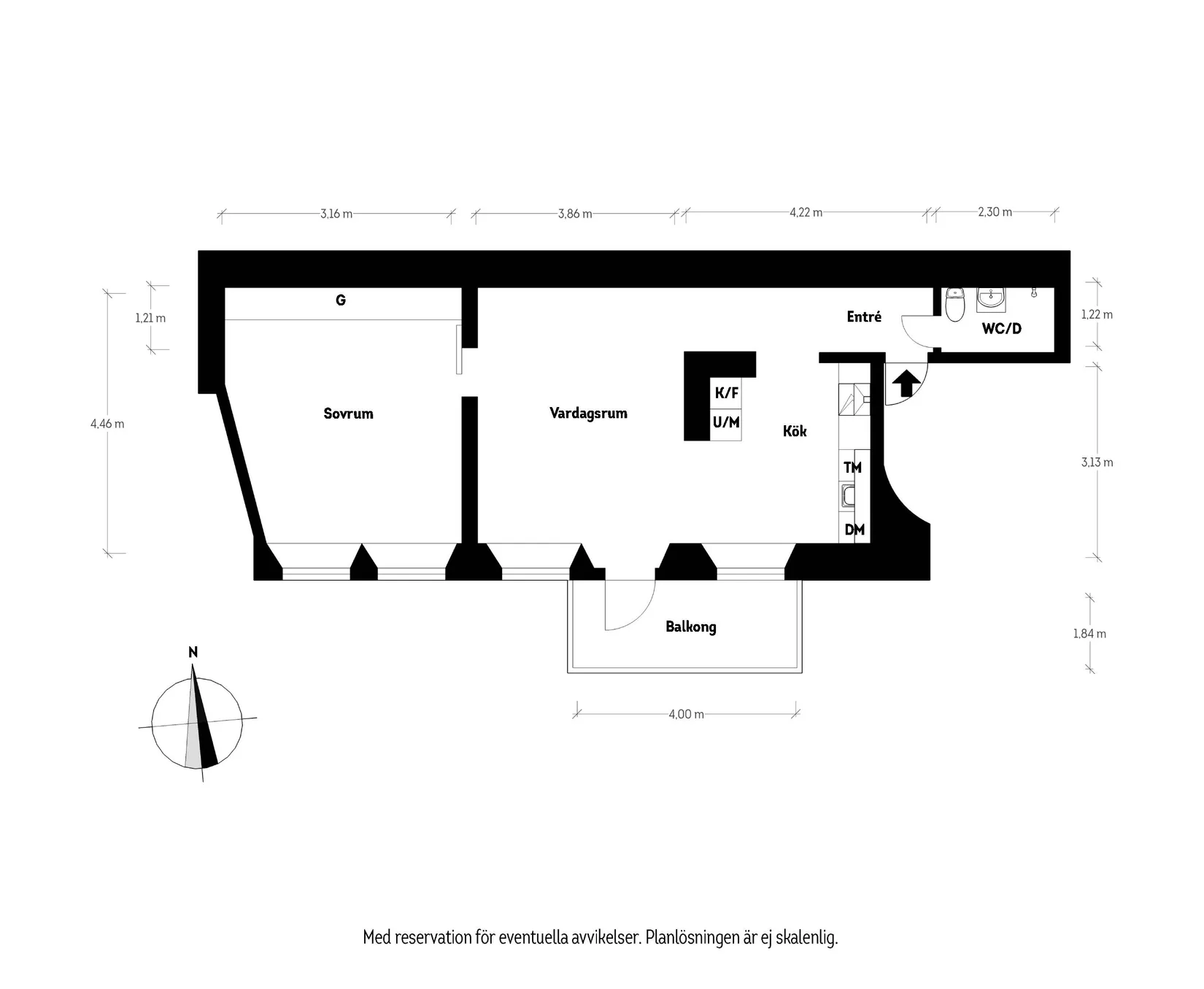 Bostadsrätt, Nordhemsgatan 69B, Linnéstaden, Göteborg