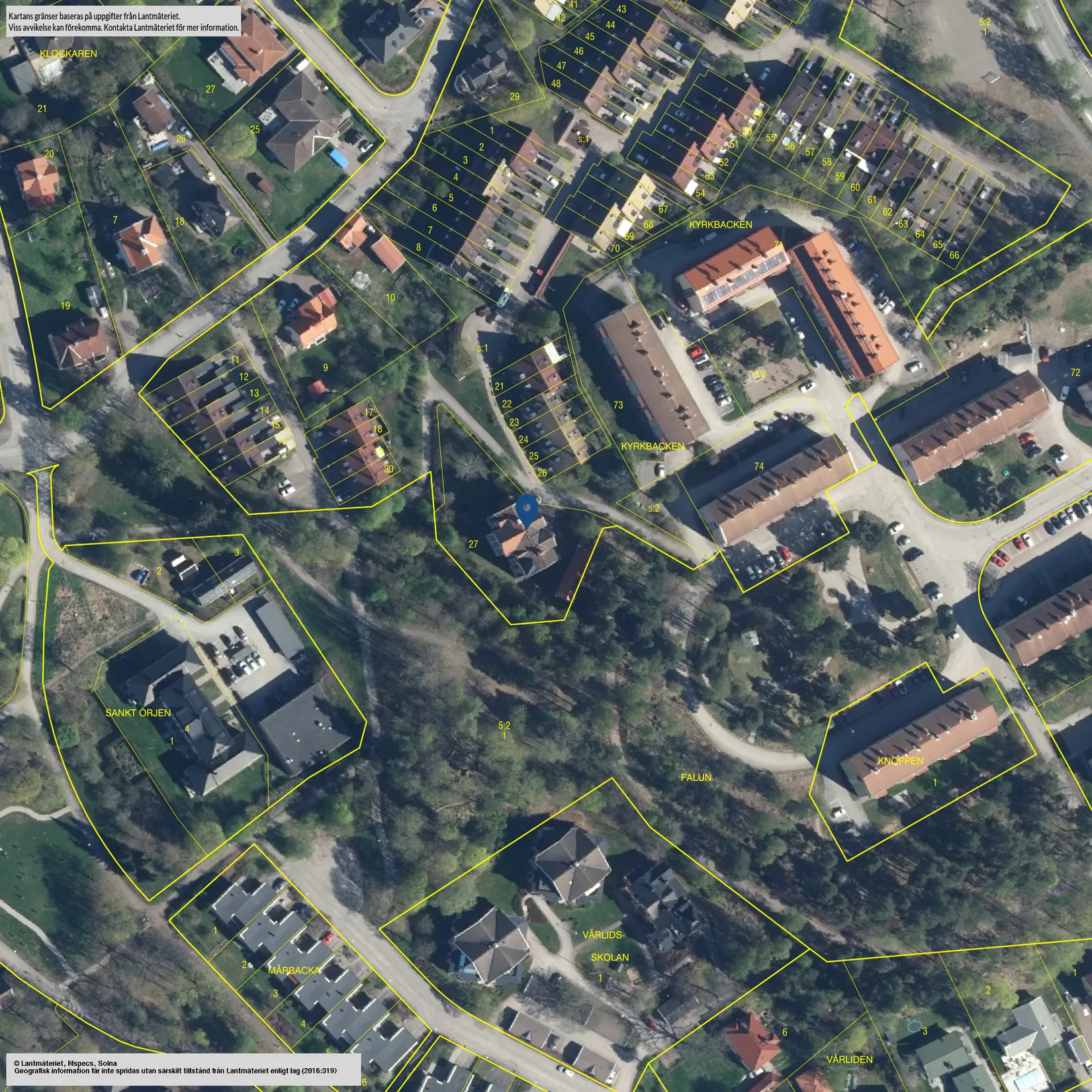 Bostadsrätt, Gamla Lustigknopp 1A, Lustigknopp, Falun