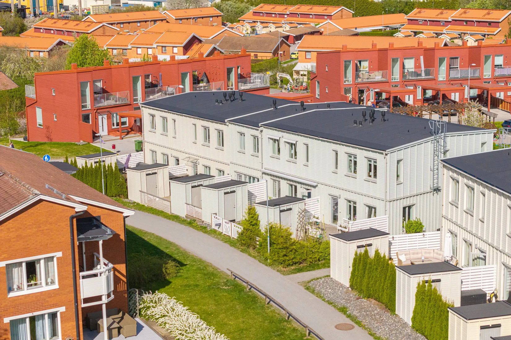 Radhus, Pastorsvägen 10, Prästgårdsmarken, Upplands Väsby