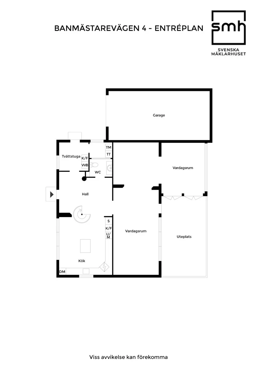Villa, Banmästarevägen 4, Påarp, Helsingborg