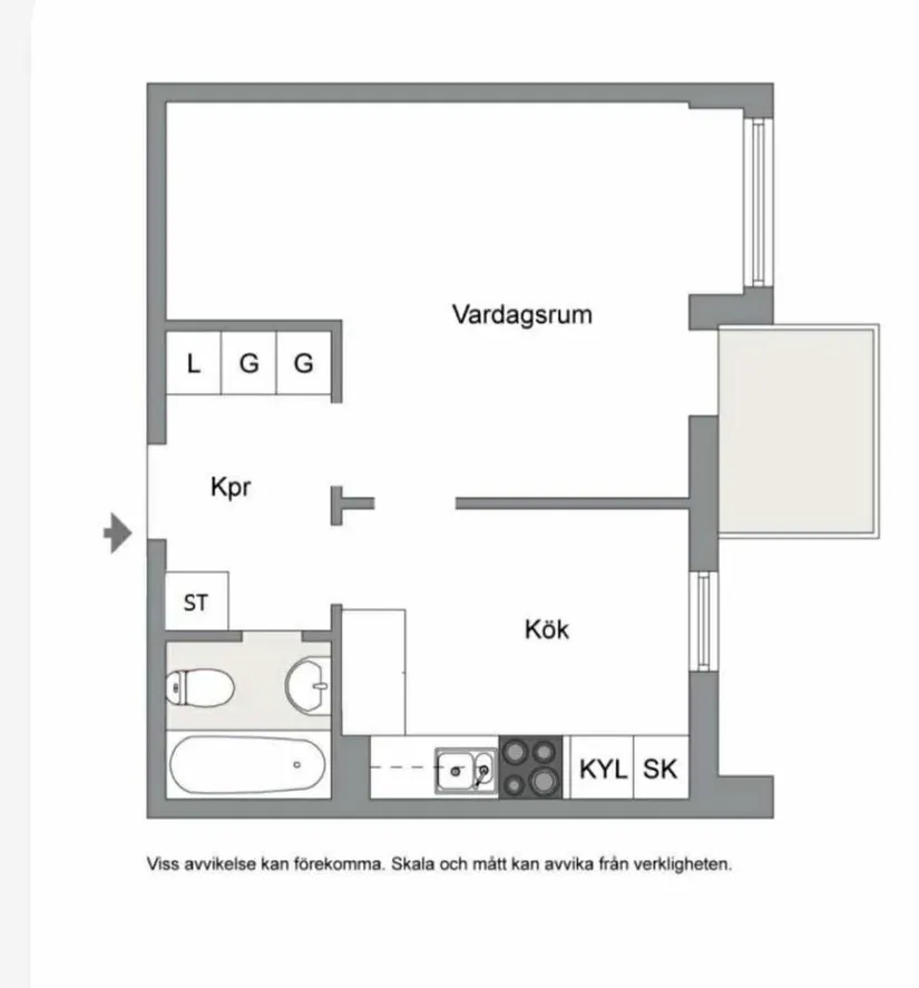 Bostadsrätt, Holmgårdsvägen 4, 4 tr. , Täby Kyrkby, Stockholm