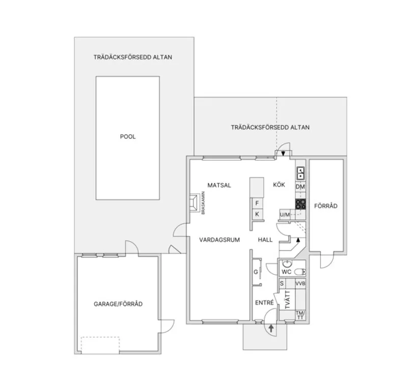 Villa, Radhus, Kikarvägen 12, Viksjö, Järfälla