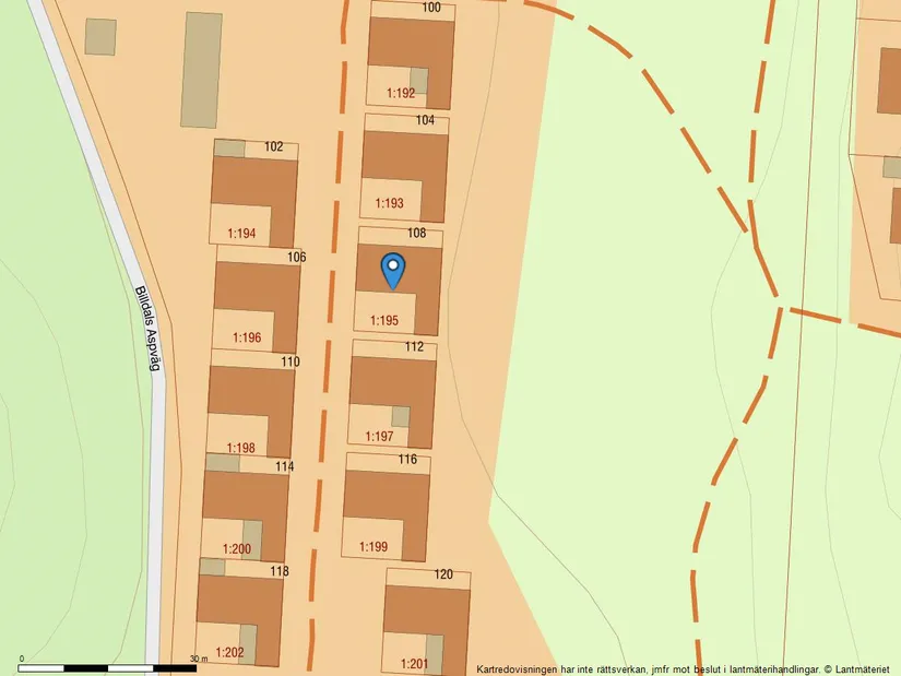 Villa, Billdals aspväg 108, Billdal - Östra Lindås, Göteborg