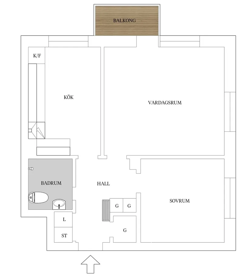 Bostadsrätt, Simrishamnsvägen 19, 3tr, Björkhagen, Stockholm