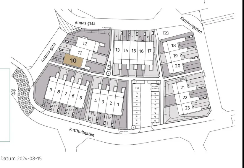 Bostadsrätt, Antons gata 2, Samset, Jönköping