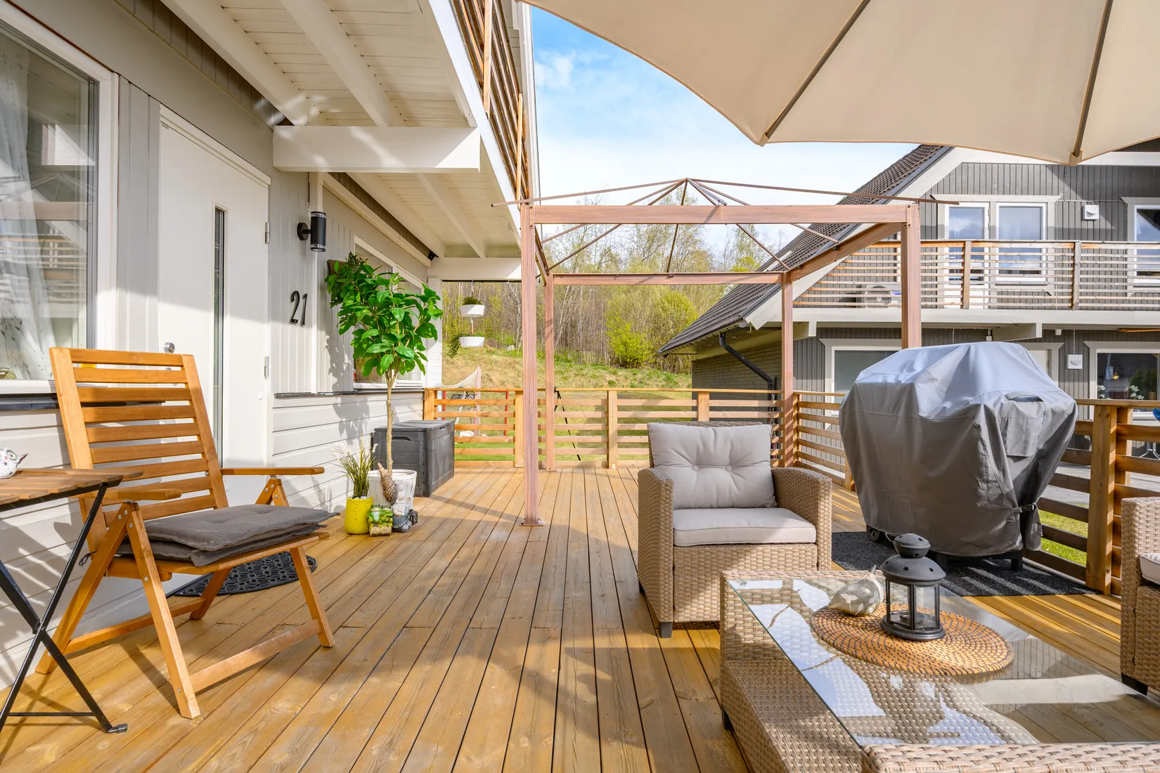 Villa, Fogdevägen 21, Klockarberget, Sundsvall