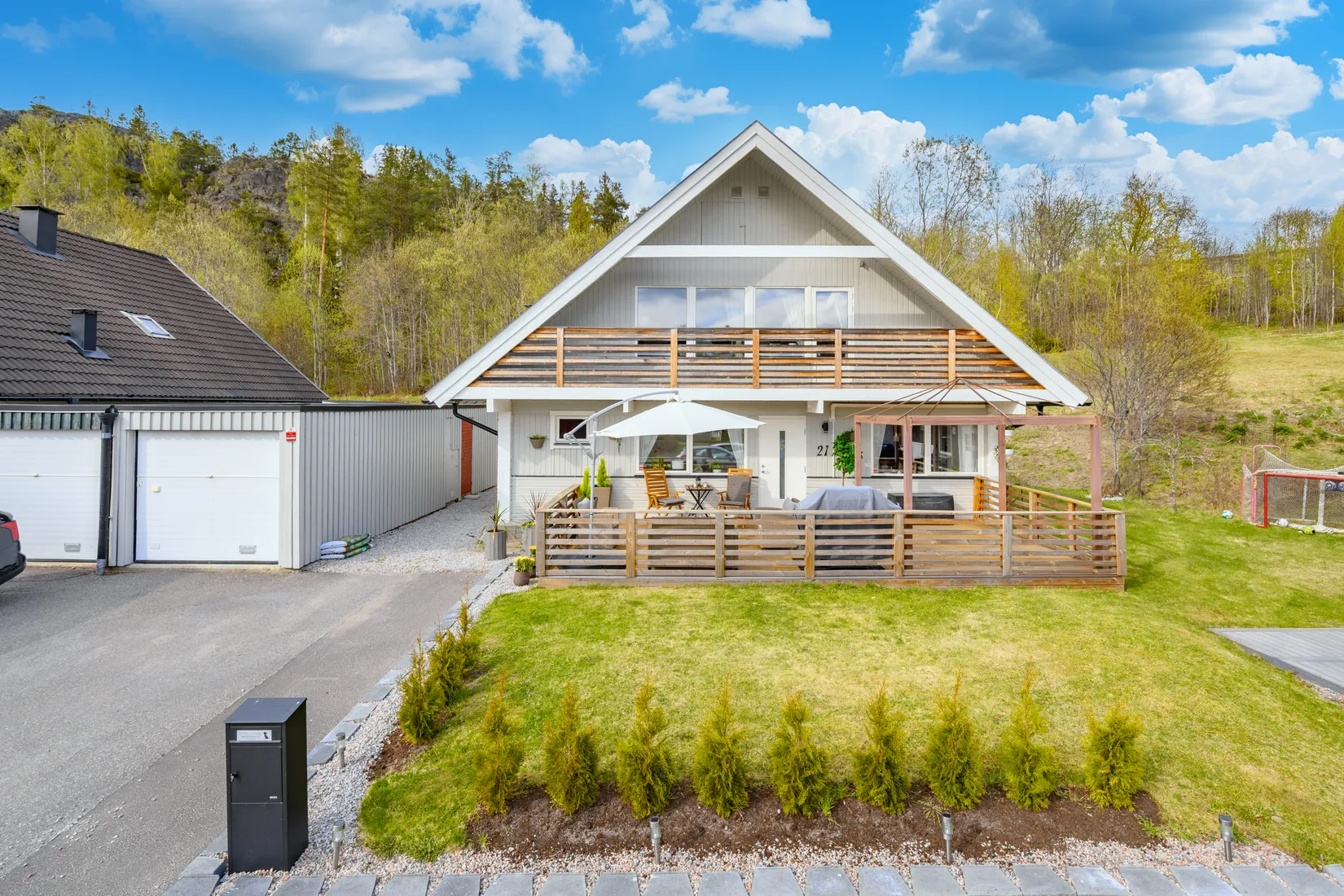 Villa, Fogdevägen 21, Klockarberget, Sundsvall