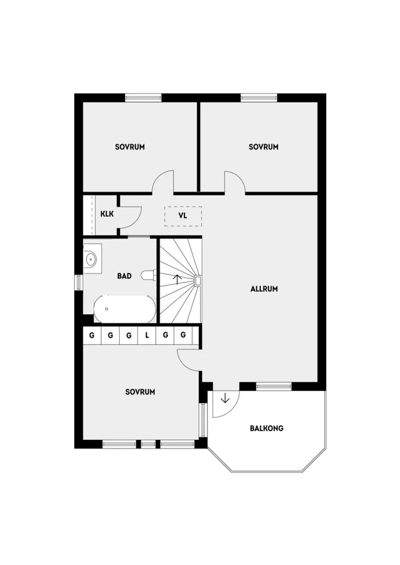 Villa, Radhus, Reduttvägen 88, Gribbylund, Täby